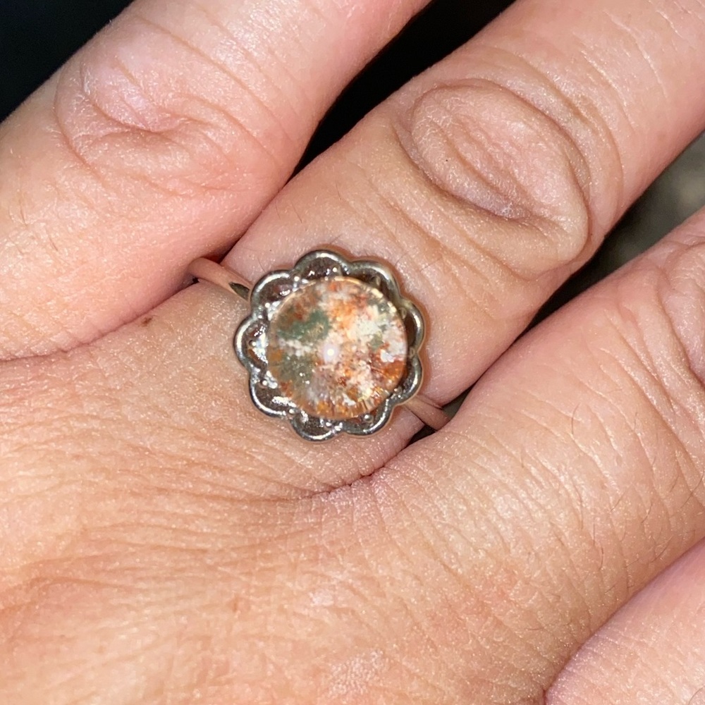 Beautiful Phanthom Crystal 💍💜💛